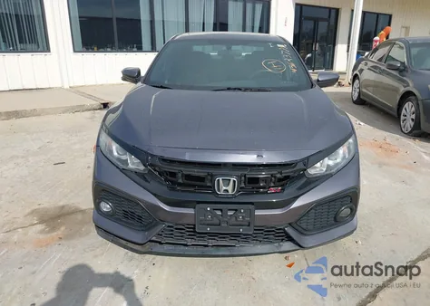 2017 Honda Civic Si из США, поврежденный, VIN 2HGFC1E52HH704088